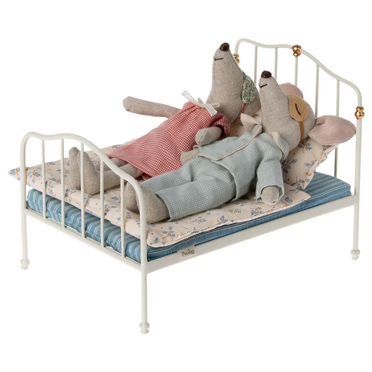 Cama matrimonial para ratoncitos - Off White