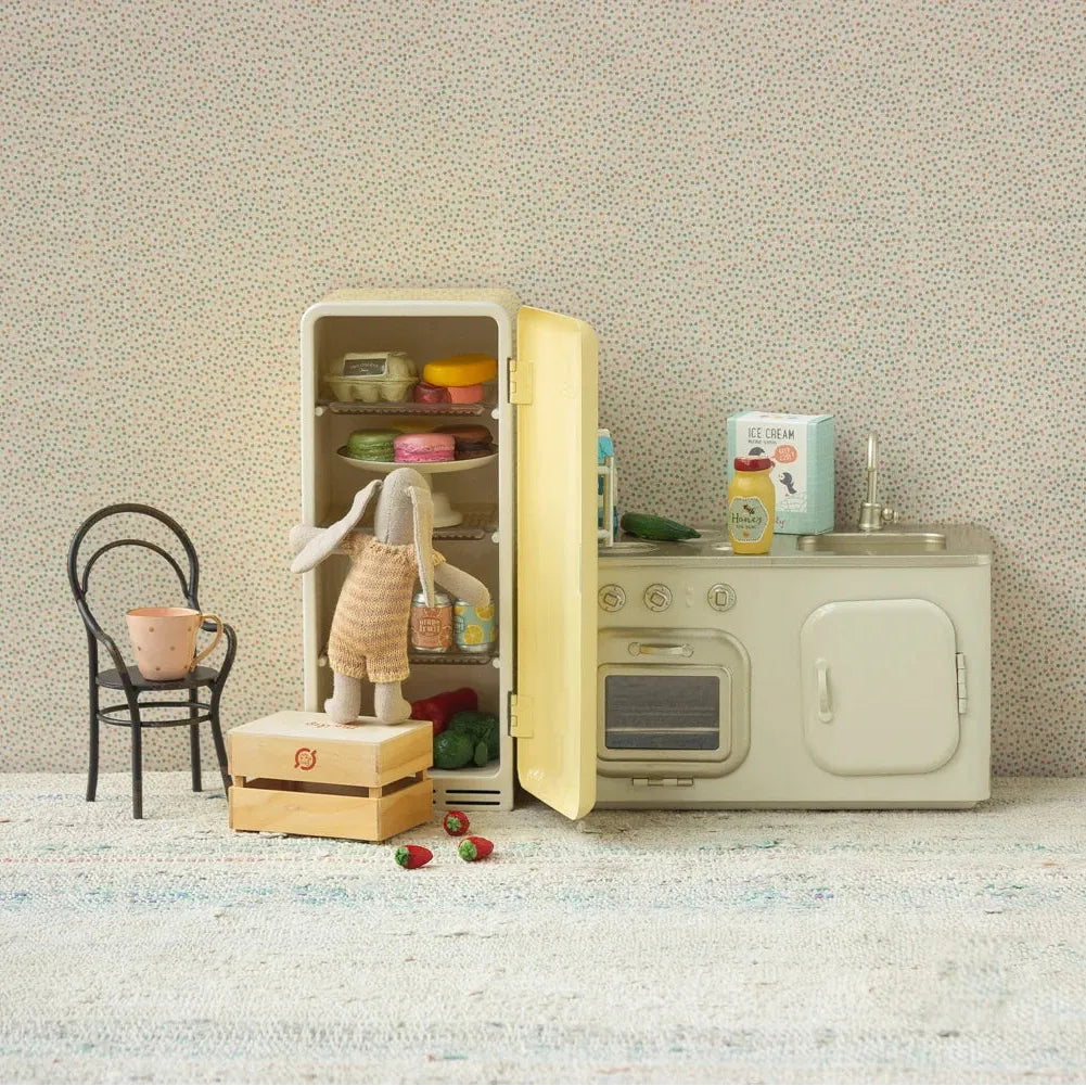 Refrigerador miniature Maileg - Yellow