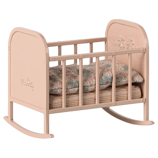 Cuna my para ratoncitos y conejos Maileg - Soft rose