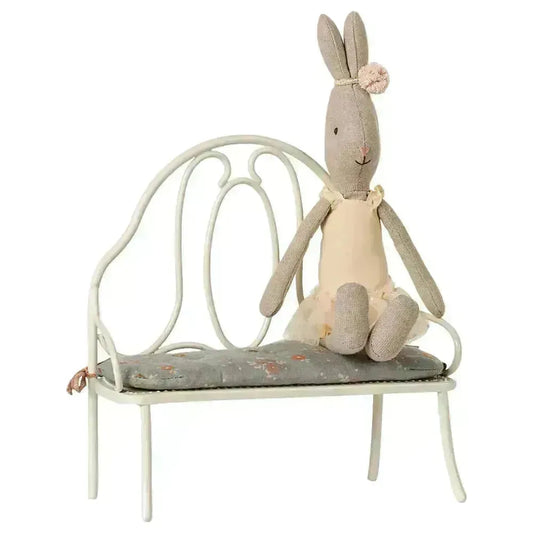 Banqueta vintage miniature - Off white