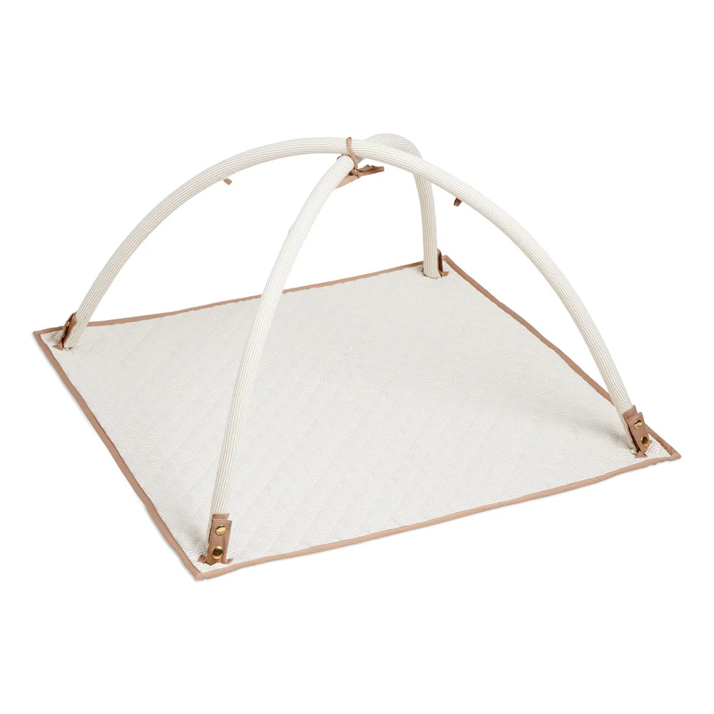 Gimnasio de tela - OCS Classic Stripes Camel
