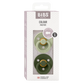 Pack 2 Chupetes colour anatomical latex - Sage / Hunter green