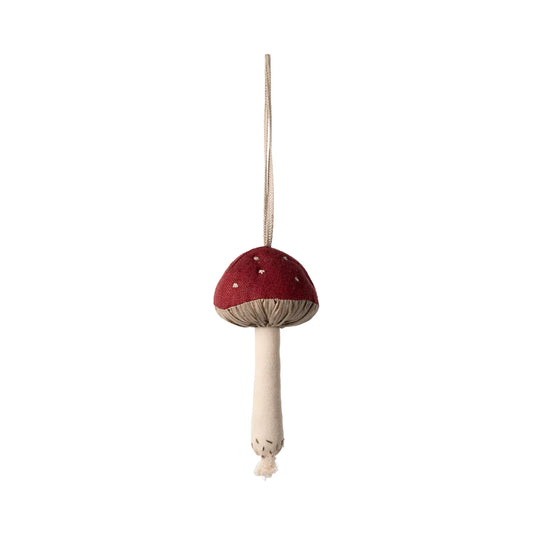Mushroom ornament - Red