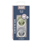 Pack 2 Chupetes de lux round latex - Sage / Cloud glow