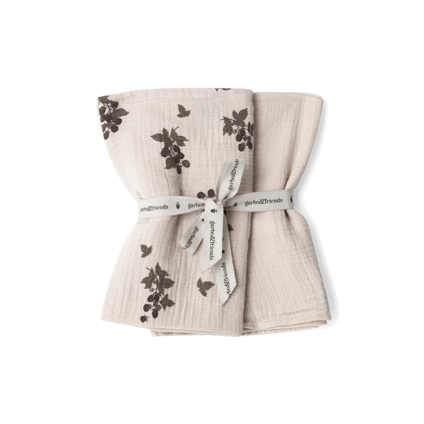 Set 2 tutos muselina 60x60 cm - Blackberry