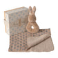 Caja de regalo - bunny rattle set cream peach