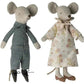 Grandma and Grandpa mice in cigarbox