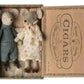 Grandma and Grandpa mice in cigarbox