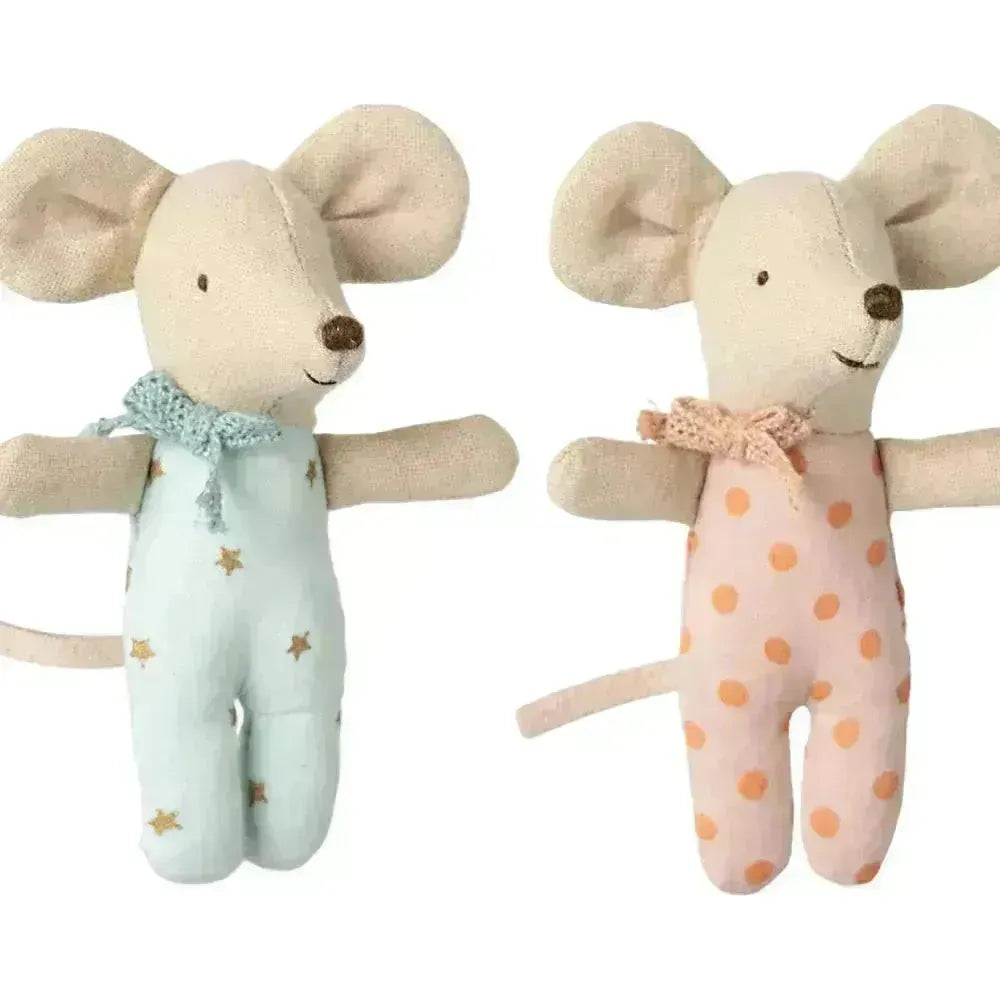 Ratoncitos - Twins baby mice In A Matchbox