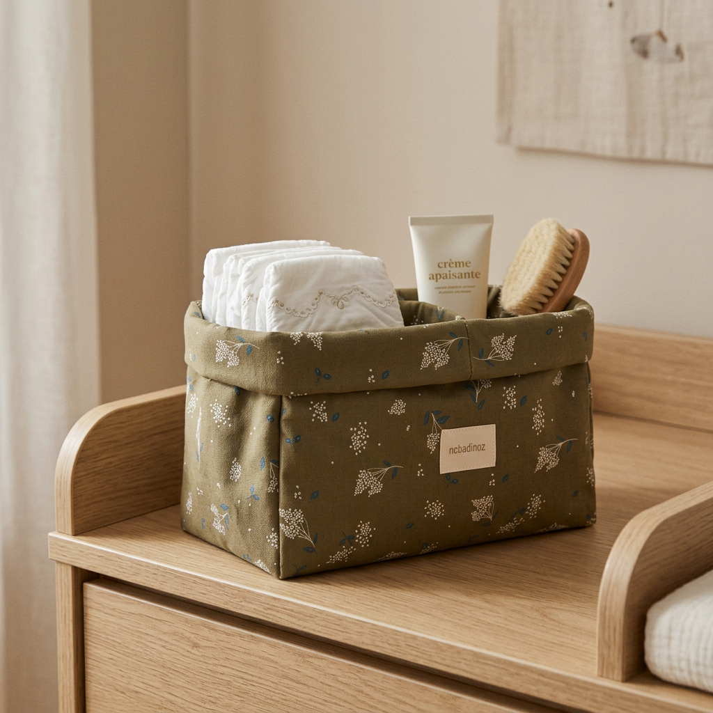 Cesta organizador doble - Brown Lilac