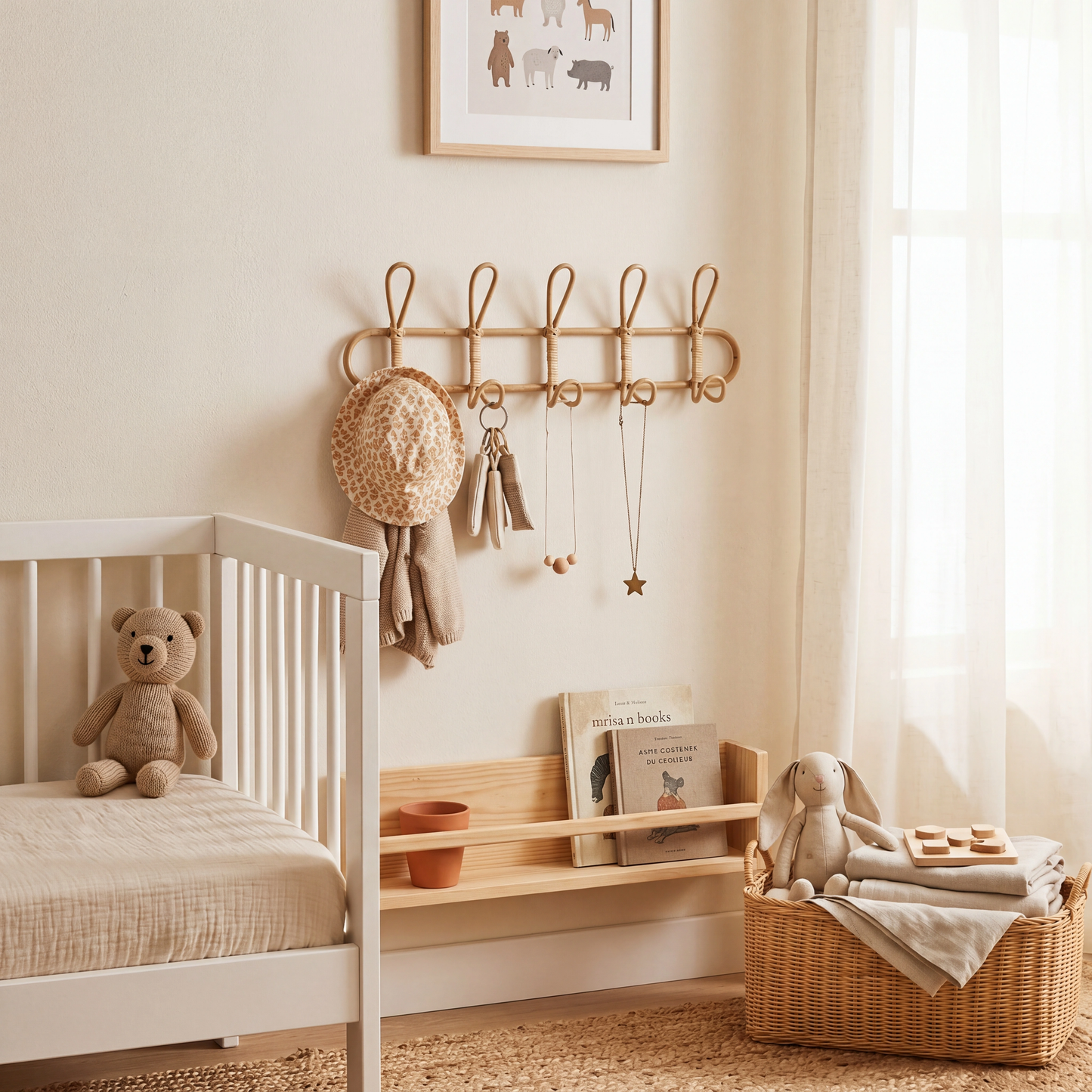 Perchero Rattan