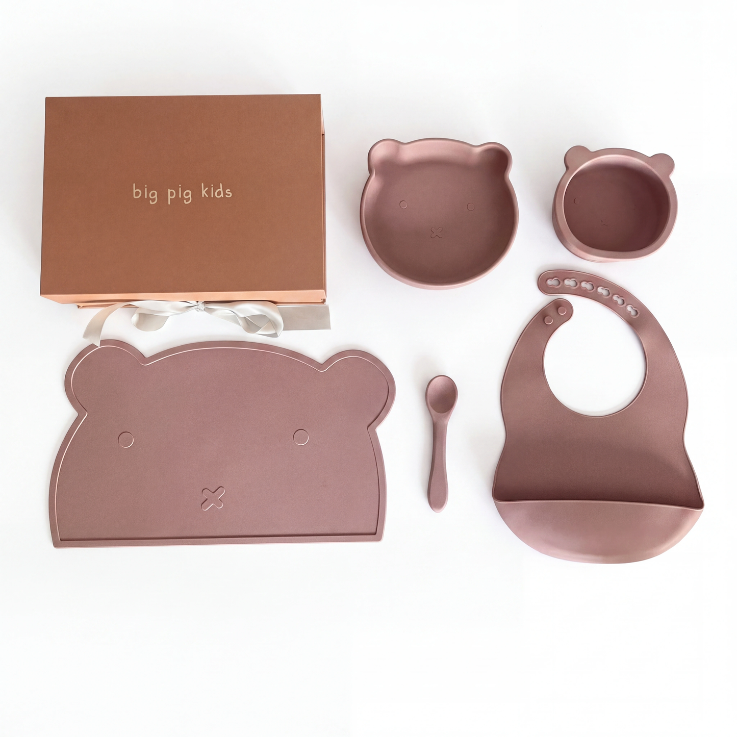 Caja de regalo Mi Primera Comida - Dusty Lilac