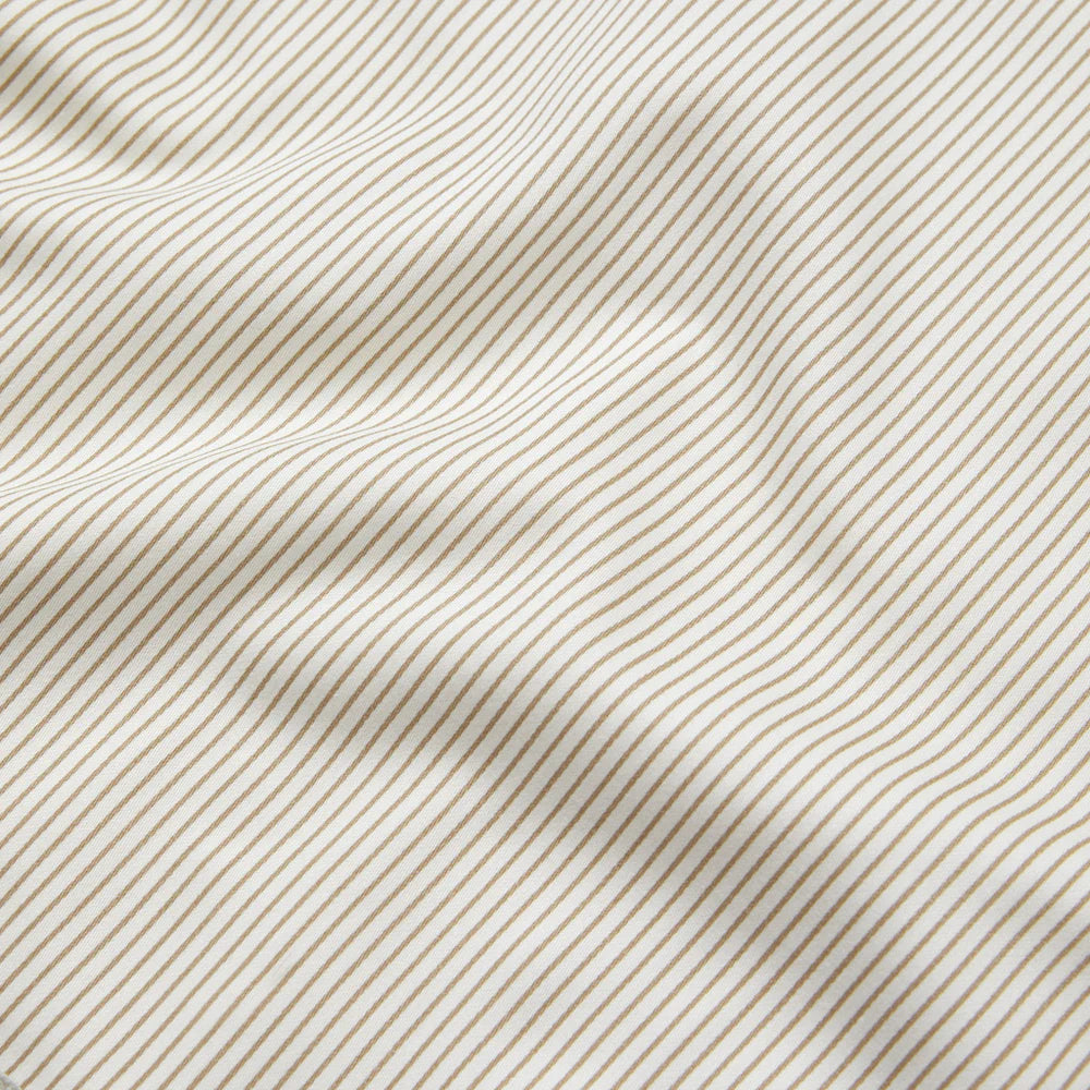 Funda de plumón cuna GOTS - Classic stripes camel