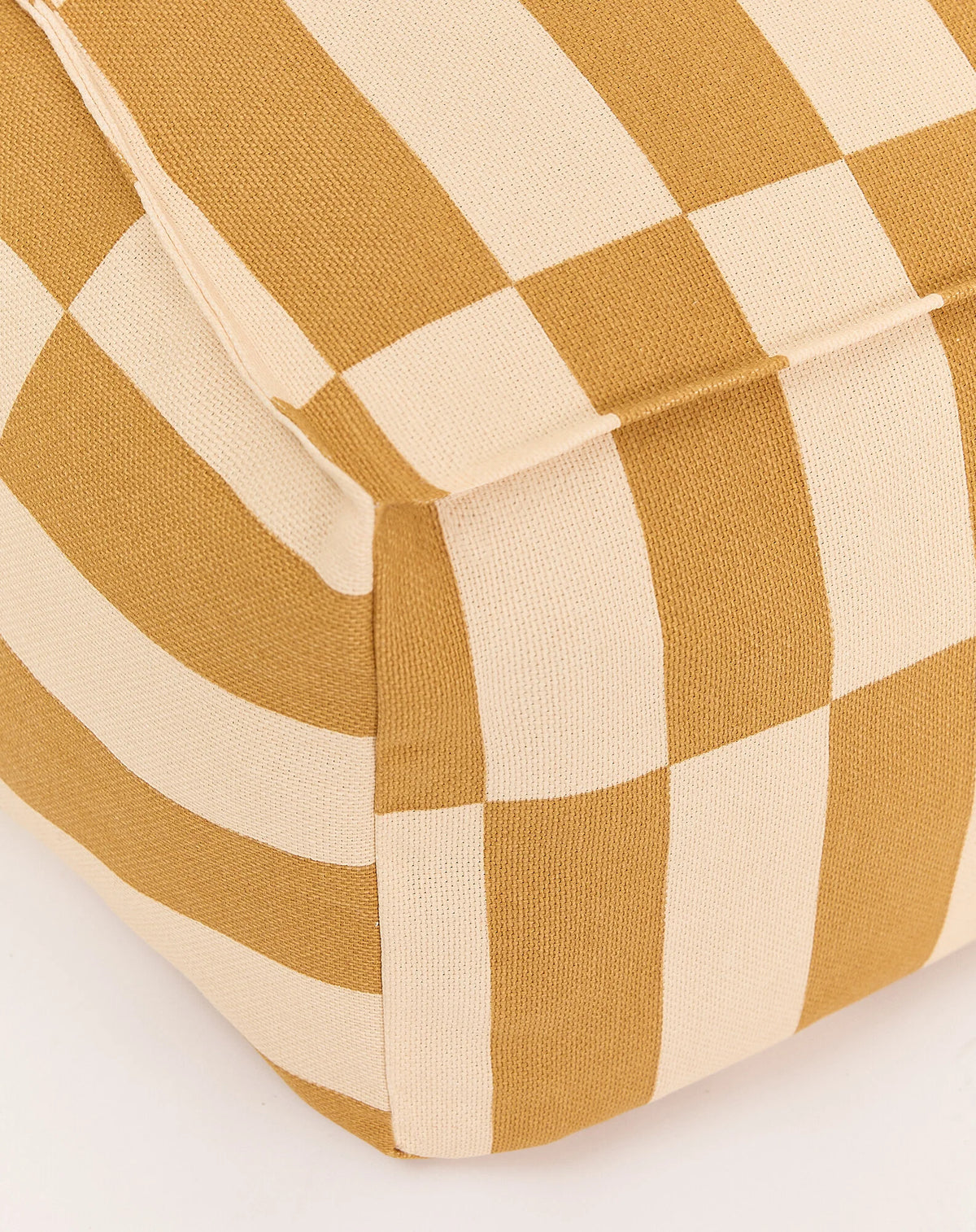 Pouf sillón long vibes (adulto) - Mustard and sand tiles