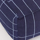 Pouf sillón long vibes (adulto) - Navy blue grid