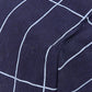Pouf sillón vibes - Navy blue grid
