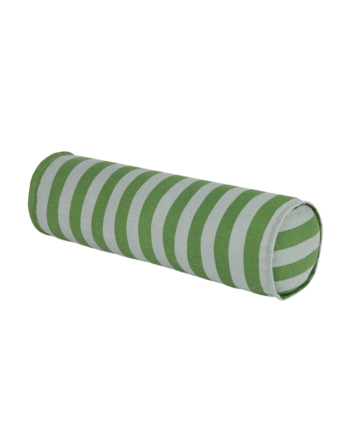 Cojín vibes cylinder - Green blue stripes