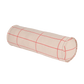 Cojín vibes cylinder - Pink red grid