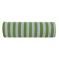 Cojín vibes cylinder - Green blue stripes