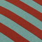 Cojín vibes cylinder - Red teal green stripes