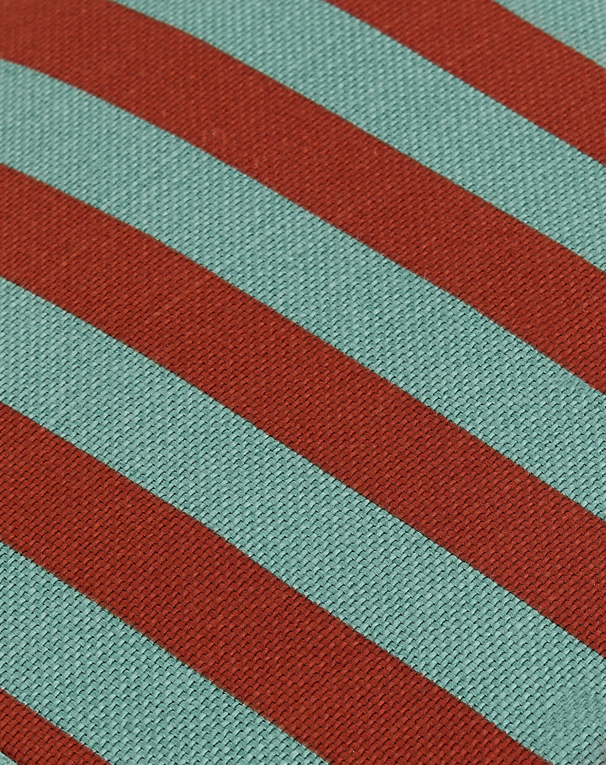 Cojín vibes cylinder - Red teal green stripes