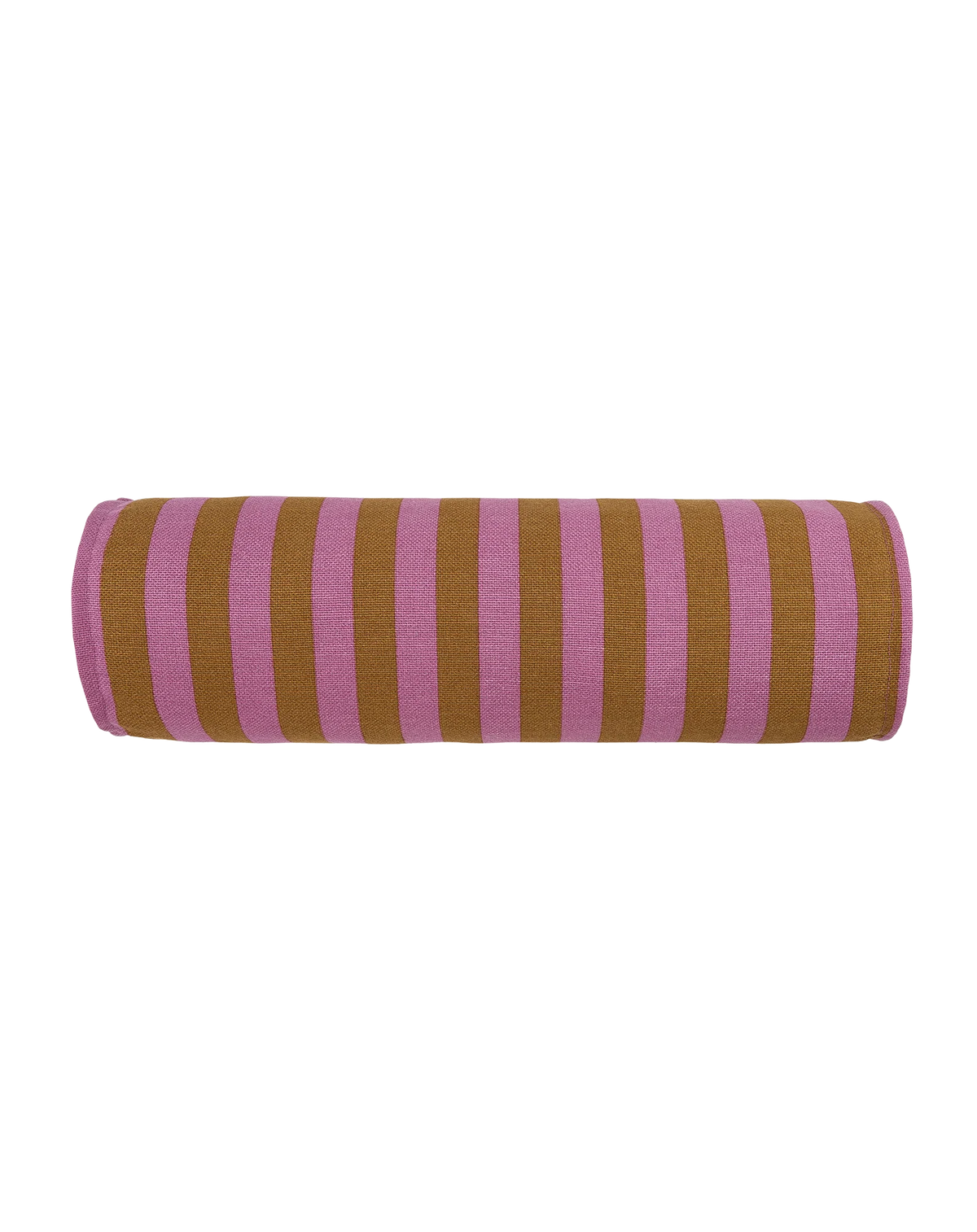 Cojín vibes cylinder - Pink curry stripes