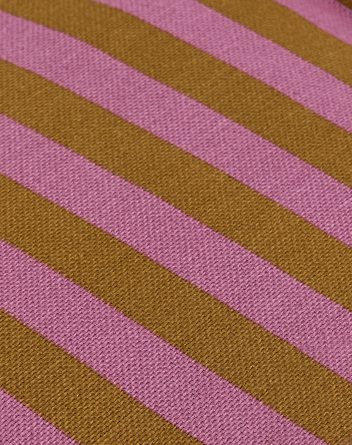 Cojín vibes cylinder - Pink curry stripes