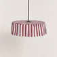 Lámpara colgante Vibes 40 cm - Maroon stripes