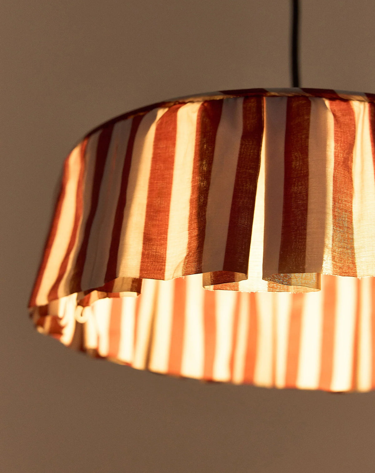 Lámpara colgante Vibes 40 cm - Maroon stripes
