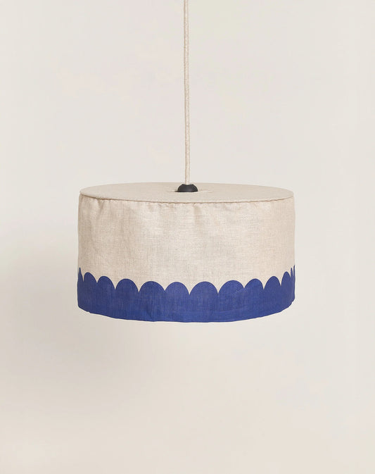 Lámpara colgante Vibes linen 40 cm - Blue