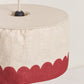 Lámpara colgante Vibes linen 40 cm - Carmine