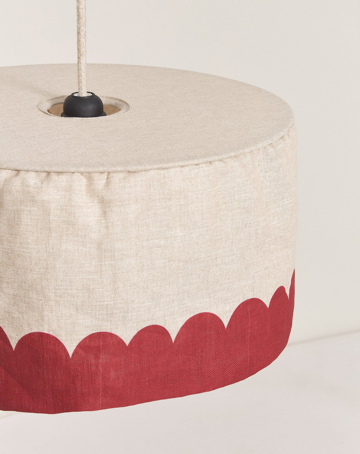 Lámpara colgante Vibes linen 40 cm - Carmine