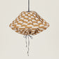 Lámpara colgante lino francés Yumi 50 cm - Mustard tiles