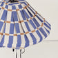 Lámpara colgante lino francés Yumi 50 cm - Blue mustard mosaic