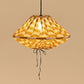 Lámpara colgante lino francés Yumi 50 cm - Mustard tiles