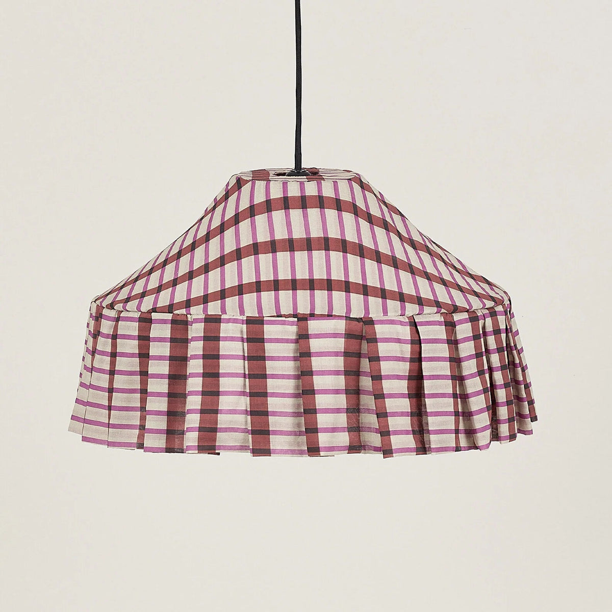 Lámpara colgante Nicole 50 cm - Brown purple mosaic
