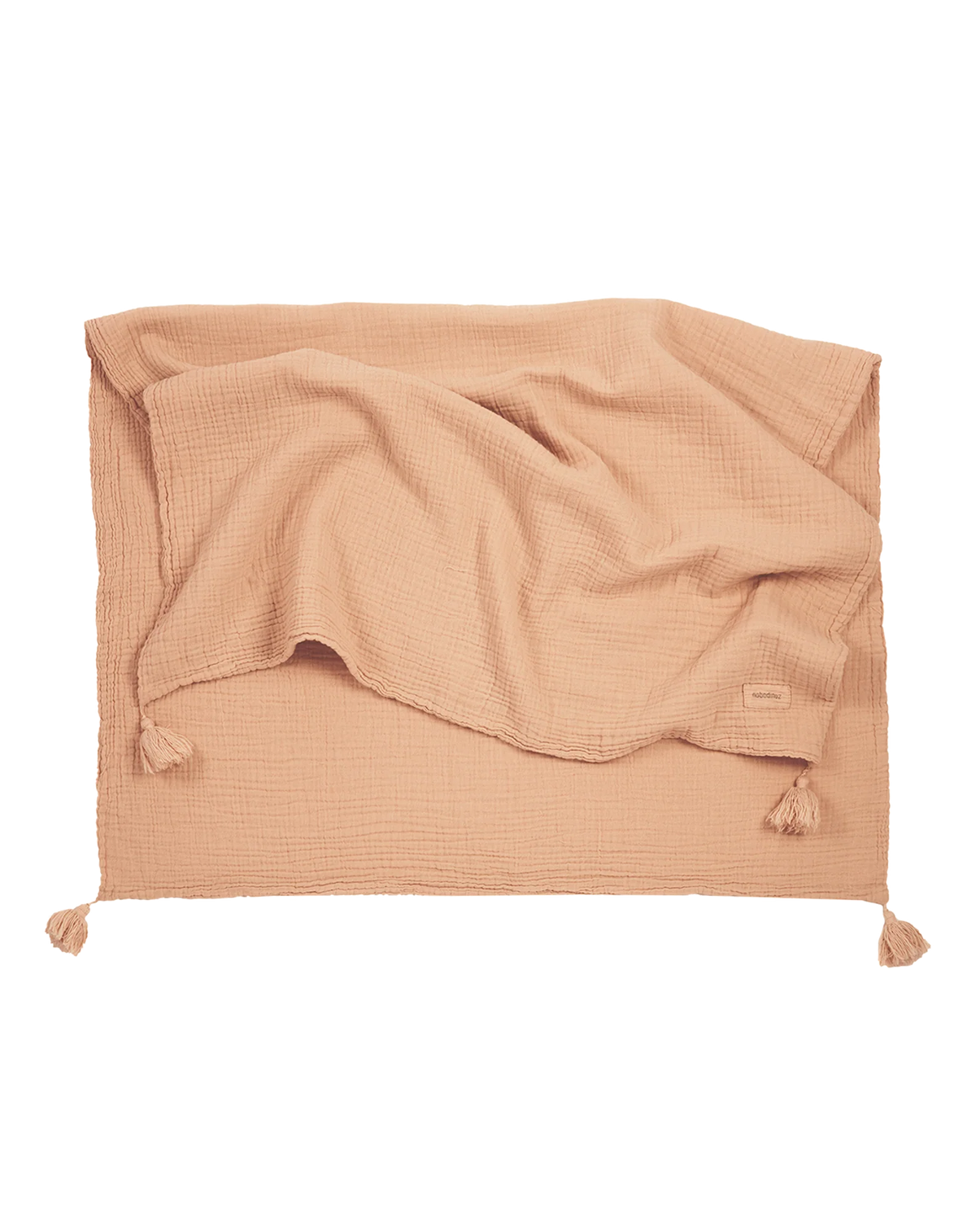 Manta de muselina doble Wabi Sabi - Powder pink