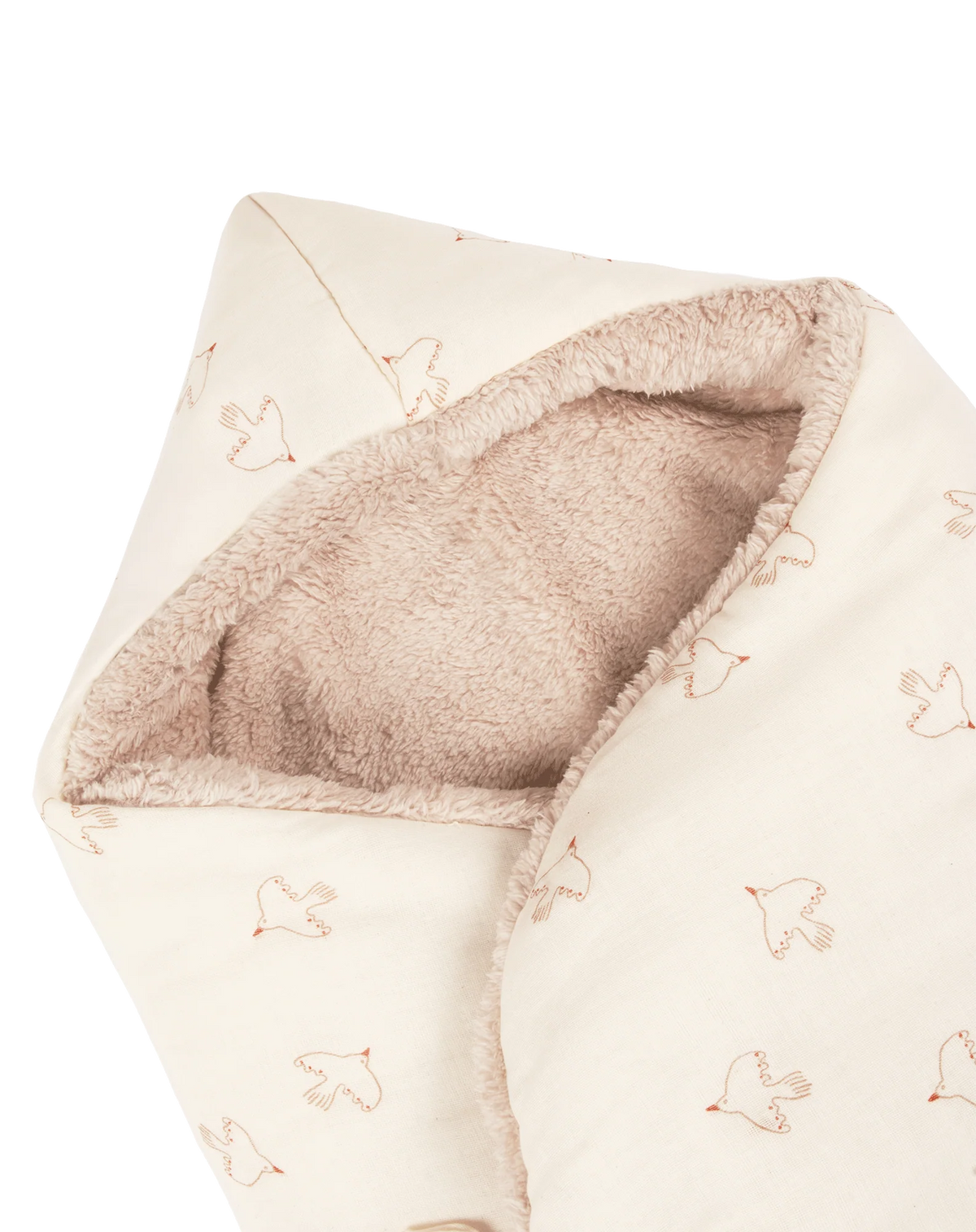 Saco capazo Cozy Wabi sabi - Brown hoshi birds