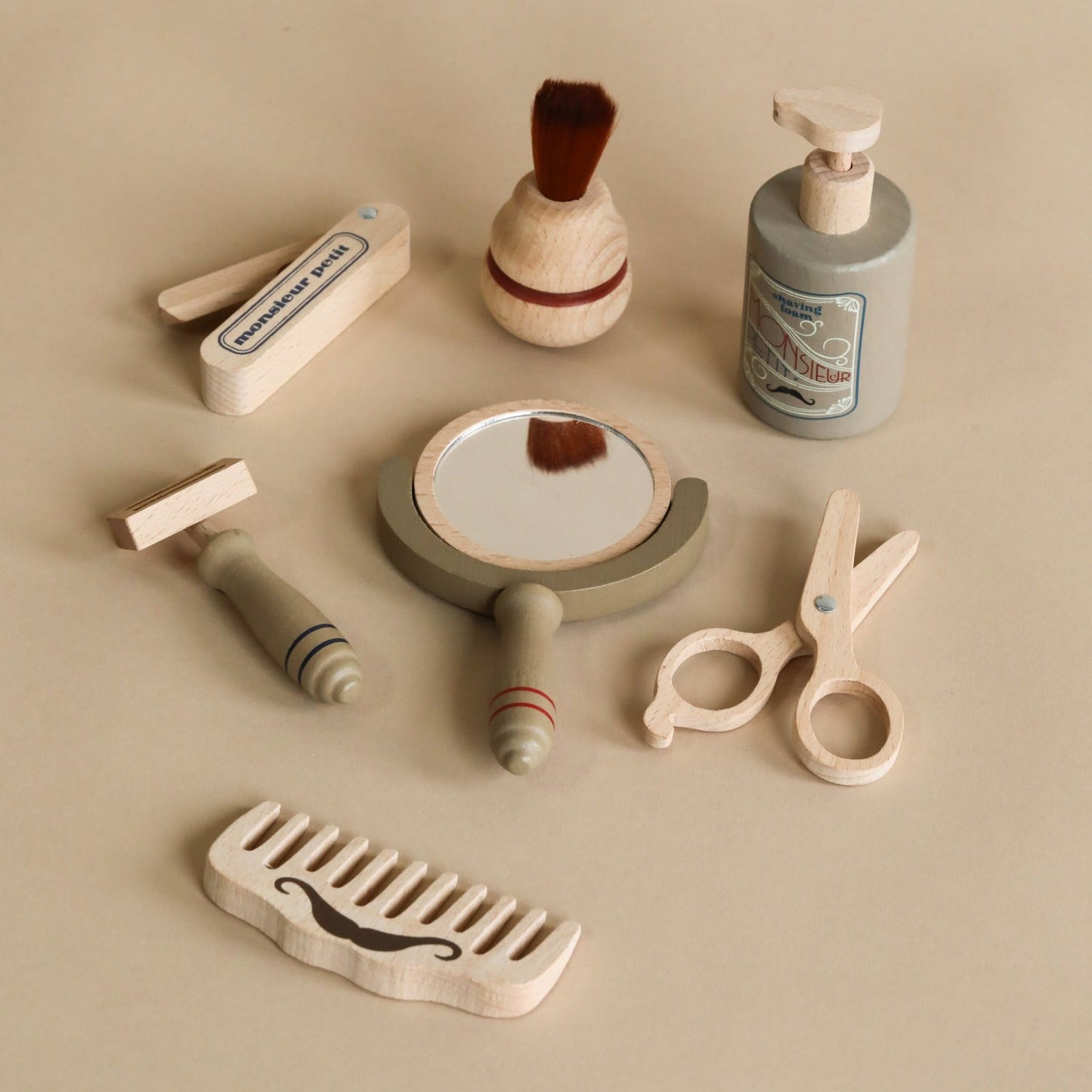 Barber Set Madera - Multi