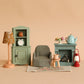 Vintage lantern mouse