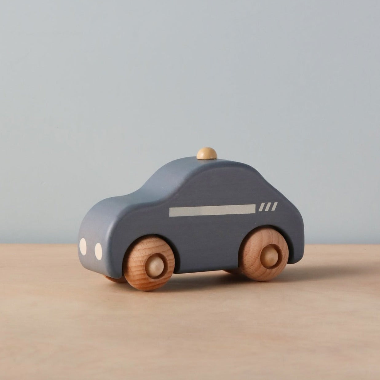 Wooden Police Car