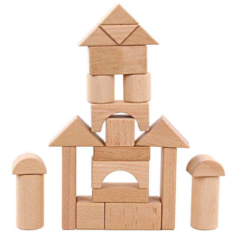 Bloques de madera - 22pcs
