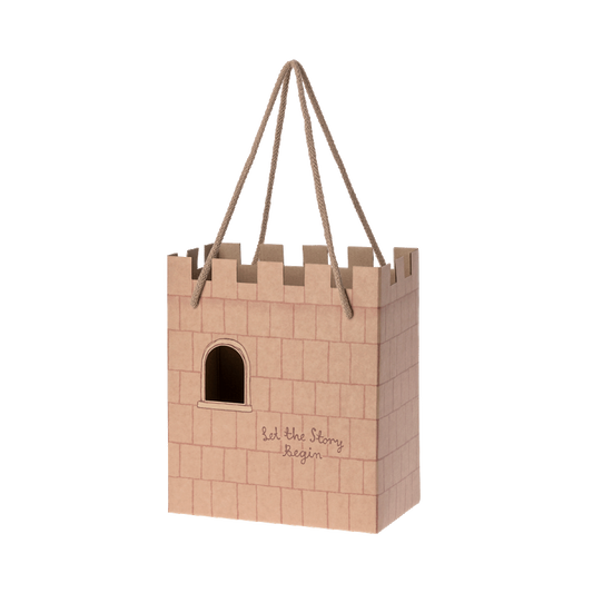 Bolsa de papel Castle - Rose