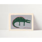 Lámina / poster - Crocodile