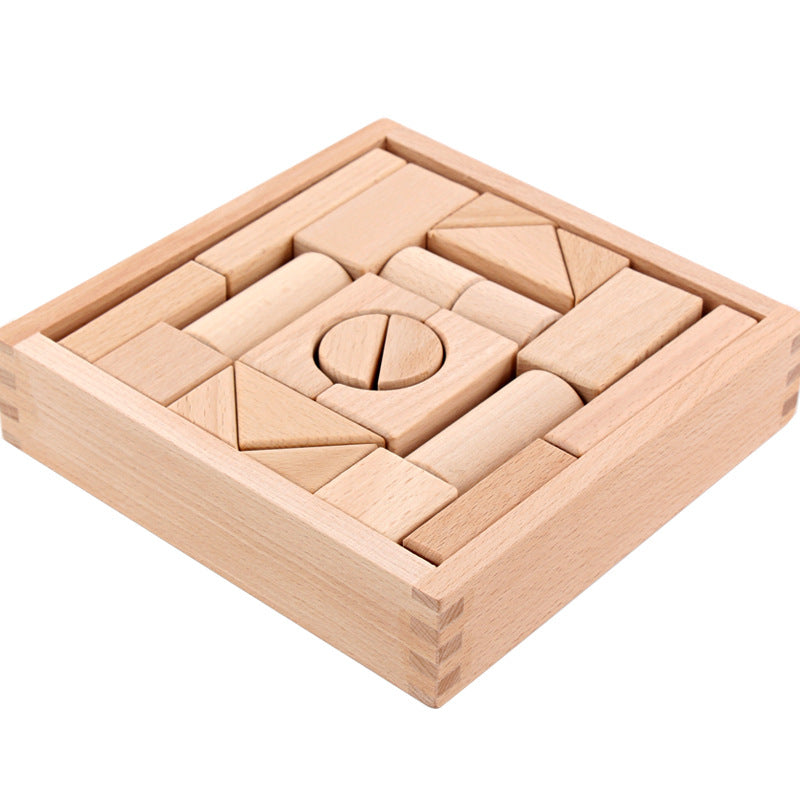 Bloques de madera - 22pcs