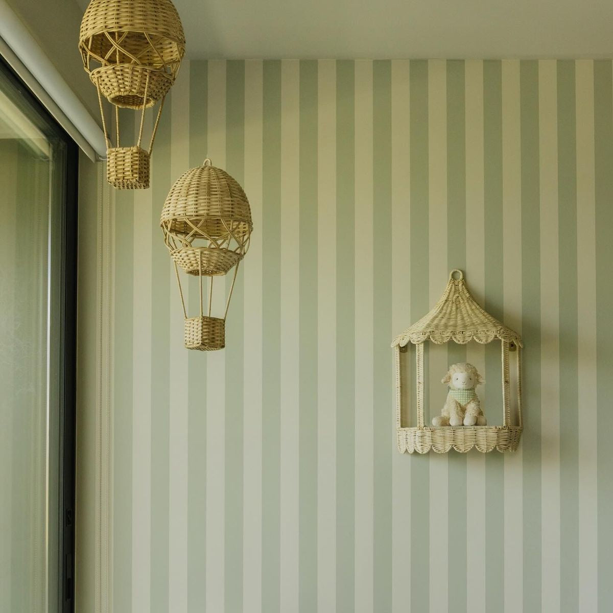 Globo aerostático rattán new