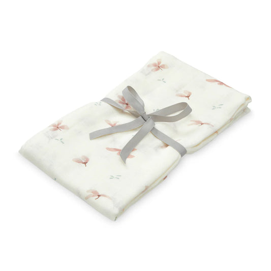 Swaddle GOTS - Windflower creme