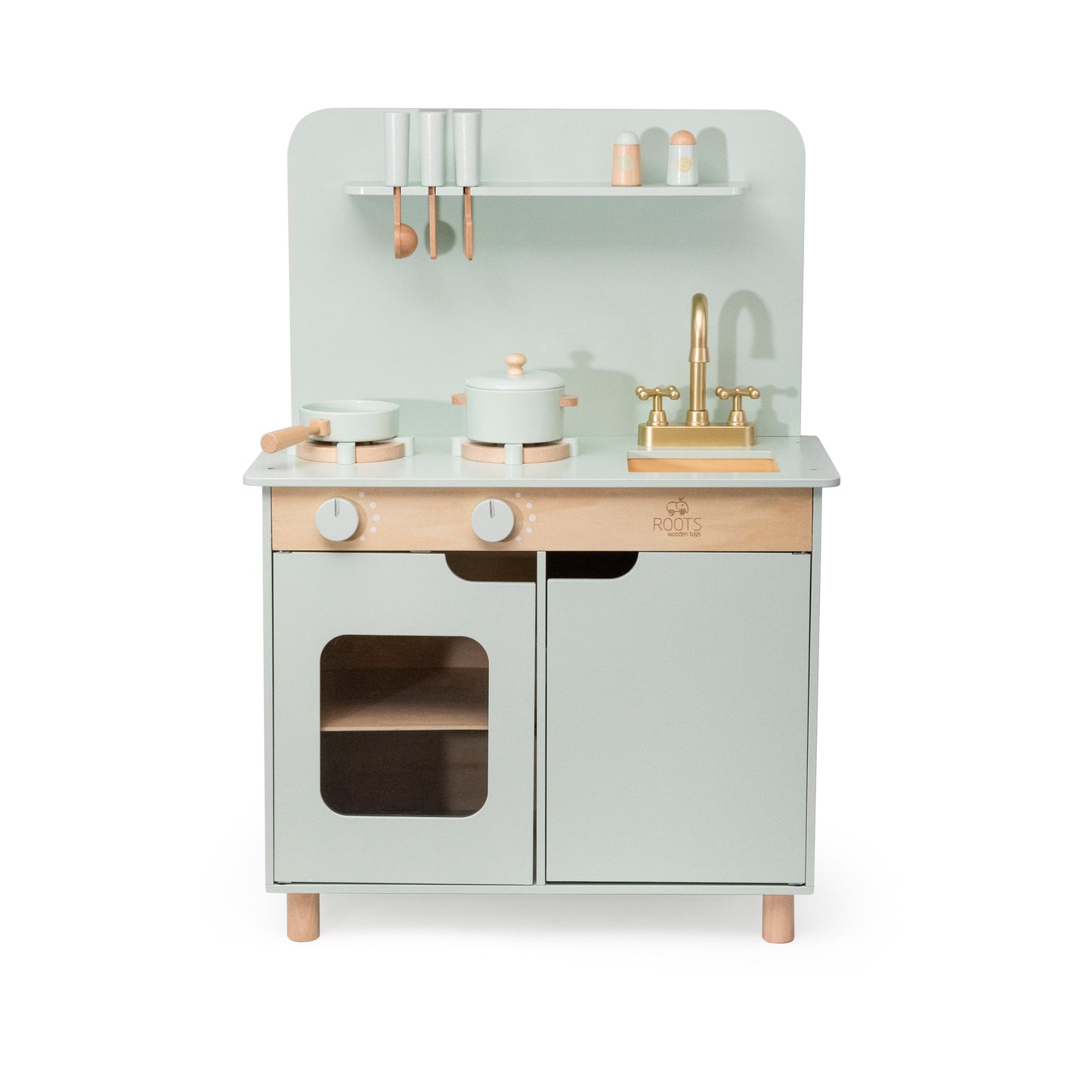 Cocina de madera retro - Mint