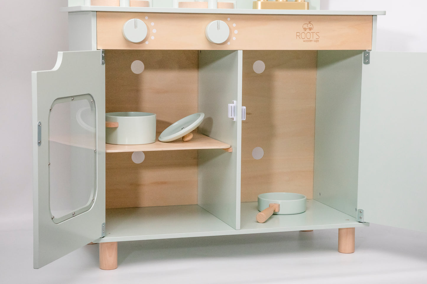Cocina de madera retro - Mint