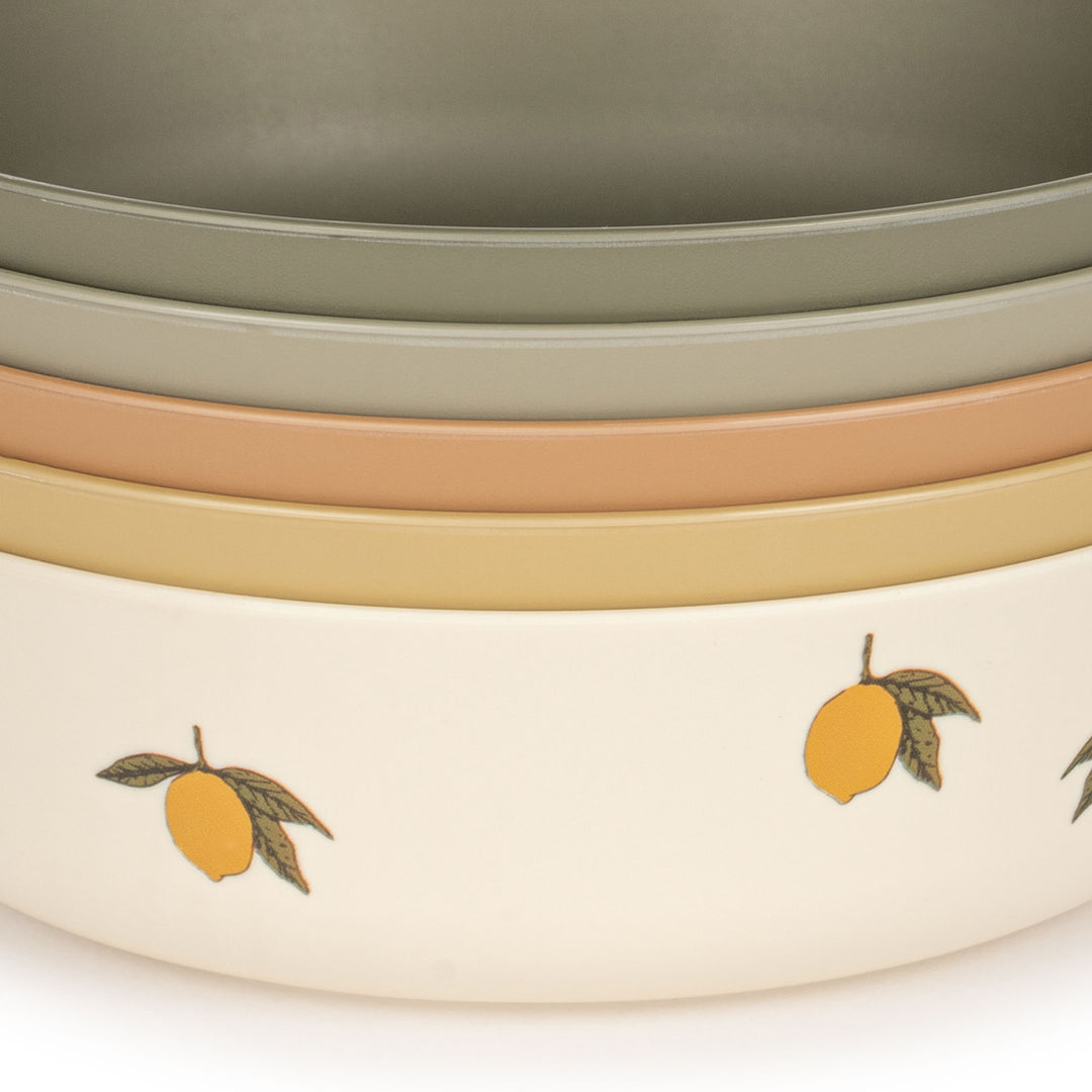 Set 5 Bowls - Lemon Mix